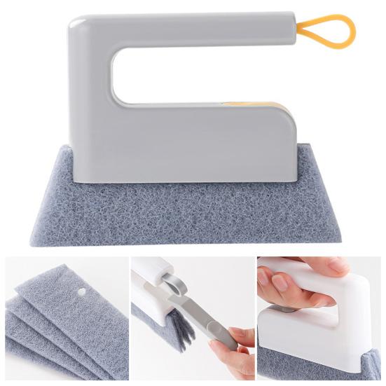 Cleaning Brush Ergonomic Design Deep Penetration Bristles Deep Crevice Cleaning Brush Wall Corners Keyboards Cleaning Tool