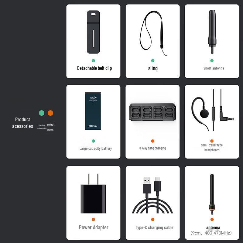 Hytera S1 Pro HYT-S35 Digital Walkie-Talkie with AI Noise Reduction (CN version)