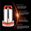 12V/48V Household Mini Portable Electric DC Submersible Pump Small Boats Stainless Steel Storage Battery Water Pump