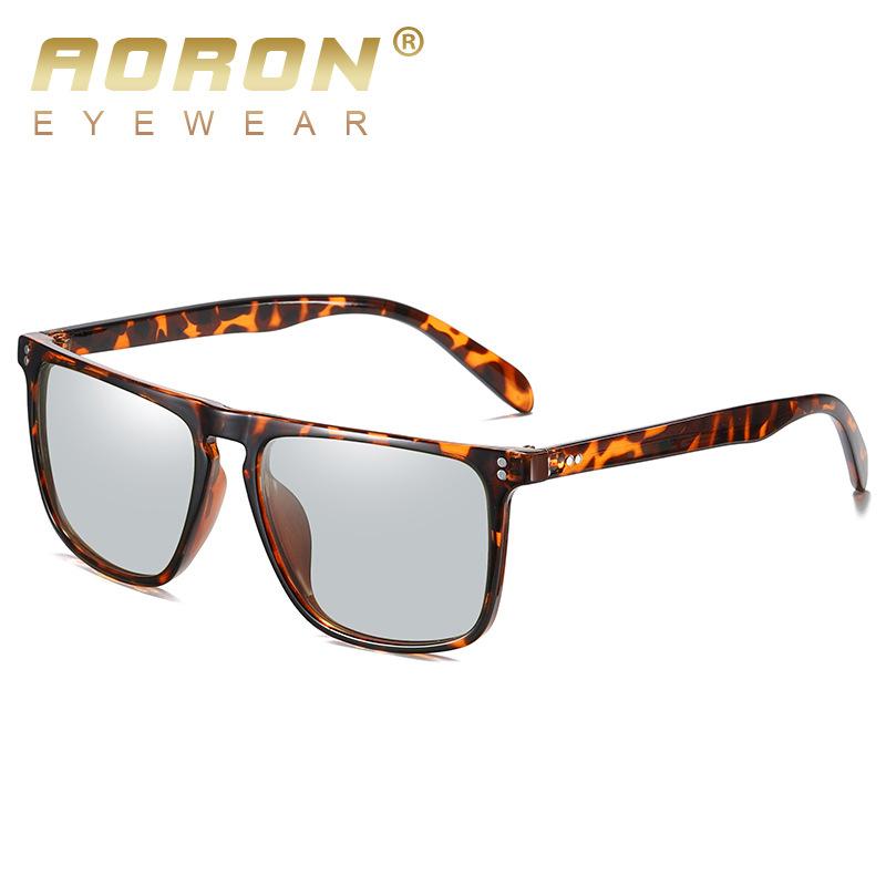 

aoron Polarized Color-changing Sunglasses Sunglasses Fashion Driving Sunglasses Night Vision Color-changing Glasses 14.7cm*14cm* 4.7cm
