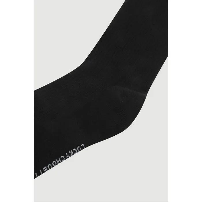 [Re-Order] Chouetties by LUCKY CHOUETTE Basic Ribbed Socks (black) 7ALAX26340BKX