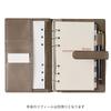 NOLTY System Notebook Bindex Classic Bible Cowhide Greige BB89-2