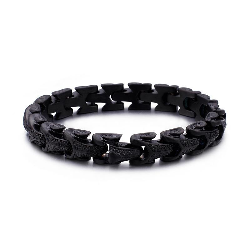 Korean Style Trendy Dragon Bone Stainless Steel Men's Titanium Bracelet