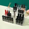 New 9/24/36 Grid Lipstick Storage Box Clear Large Capacity Lipstick Case Save Space Acrylic Lipstick Display Stand Home