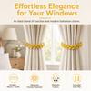 1 Pair Boho Style Braid Curtain Straps Fashion Curtain Buckle Magnetic Curtain Tieback  Decoration