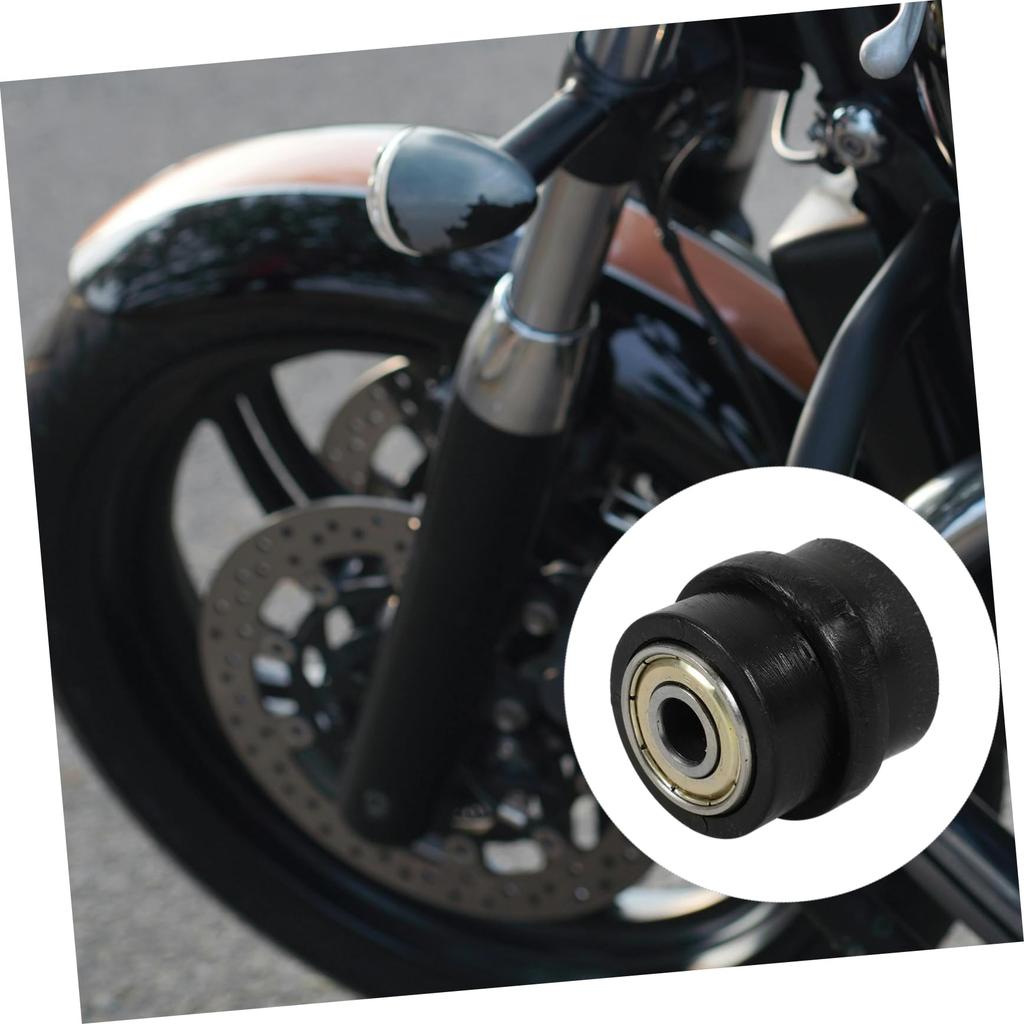 GRIRIW Motorrad Kettenspanner 8mm Kettenspanner Führungsrolle Rollenrad Rollenrad Kettenspanner Motorrad