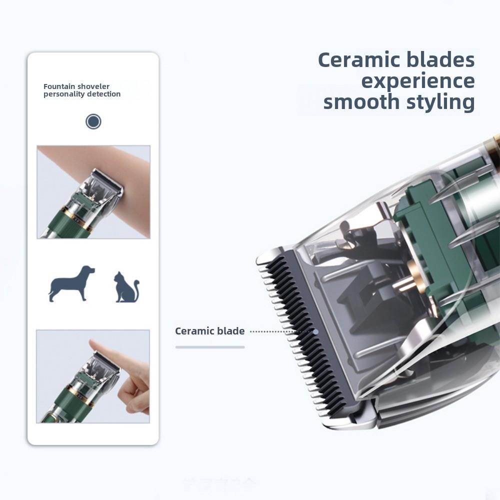 Digital Display Haircut Electric Push and Cut Hair Artifact Oil Head Fader Charging Haircut Push and Cut