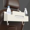 Multifunctional Backseat Cup Holder with Hook Car Back Seat Tissue Box  Automotive Interior