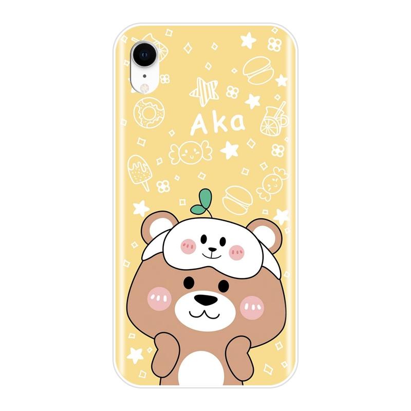 Soft Phone Case Silicone For iPhone 6 S 6S 7 8 X XR XS Max Couple Best Friend Cat Back Cover For Apple iPhone 8 7 6S 6 S Plus