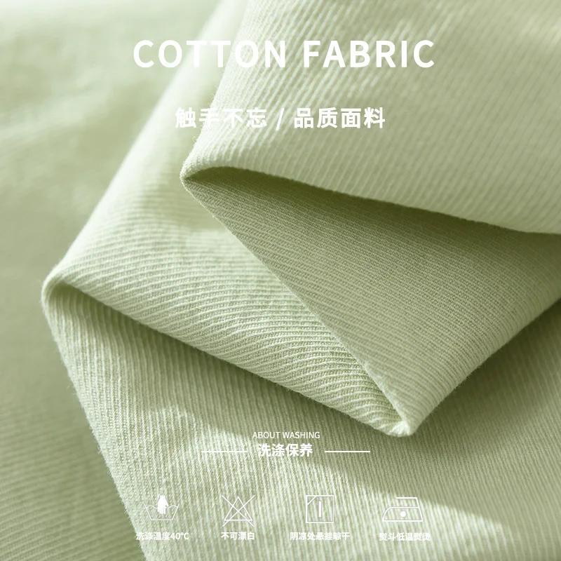 Cotton Solid Color Men's Summer Lightweight Short Sleeve Shirt Business Casual Daily Shirt Loose Casual Jacket
