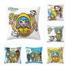 Luce Vatikan Maskottchen Kissenbezug Polyester Kissenhülle Katholische Kirche 2025 Dekokissenhülle Bett Drop Shipping 45*45cm