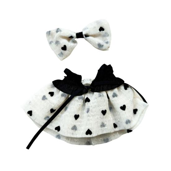 

Набор одежды для кукол Очаровательное шикарное платье для кукол 17 см Милая коллекционная одежда для кукол Подарок для коллекционеров Детей A