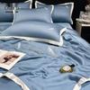 Chansi Washable Cool Silk Feather Series Summer Quilt Set