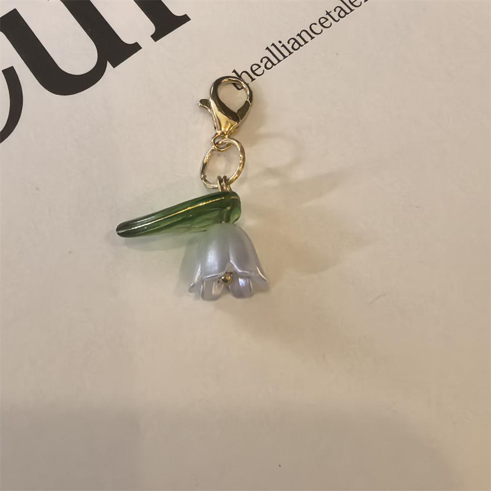 Lily of the valley Shoe laces Charms for Sneakers Decorations Camellia Pearl Flower Shoe Charm Buckle DIY Shoes Accessories 1Pcs