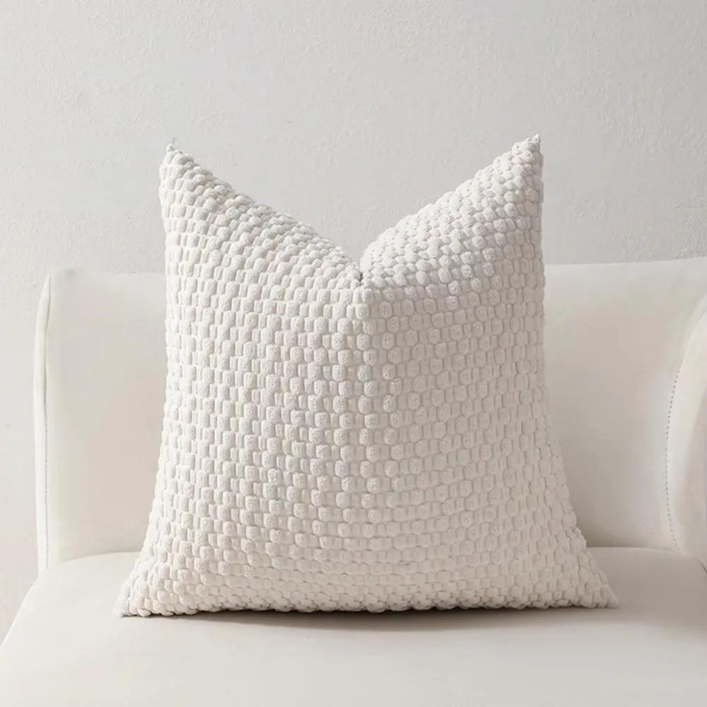 1pc Corduroy Pillowcase Throw Pillow Cover Home Textile Pillowslip Home Decor Square Luxury Decorative Retro Modern Pillow Cases