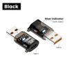 Type C Adapter USB 3.2 To Type C Converter 120W 10GB High Speed Data Audio Transfer For iPhone For MacBook For iPad For Huawei