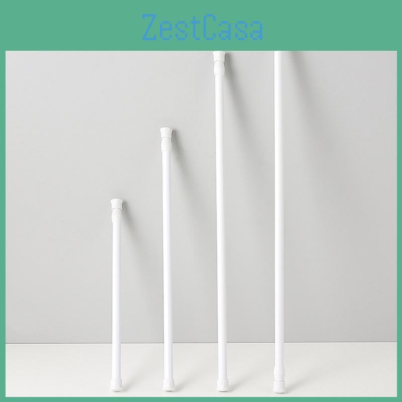 Nopunch Clothes And Telescopic Hanging Shower Curtain Rod