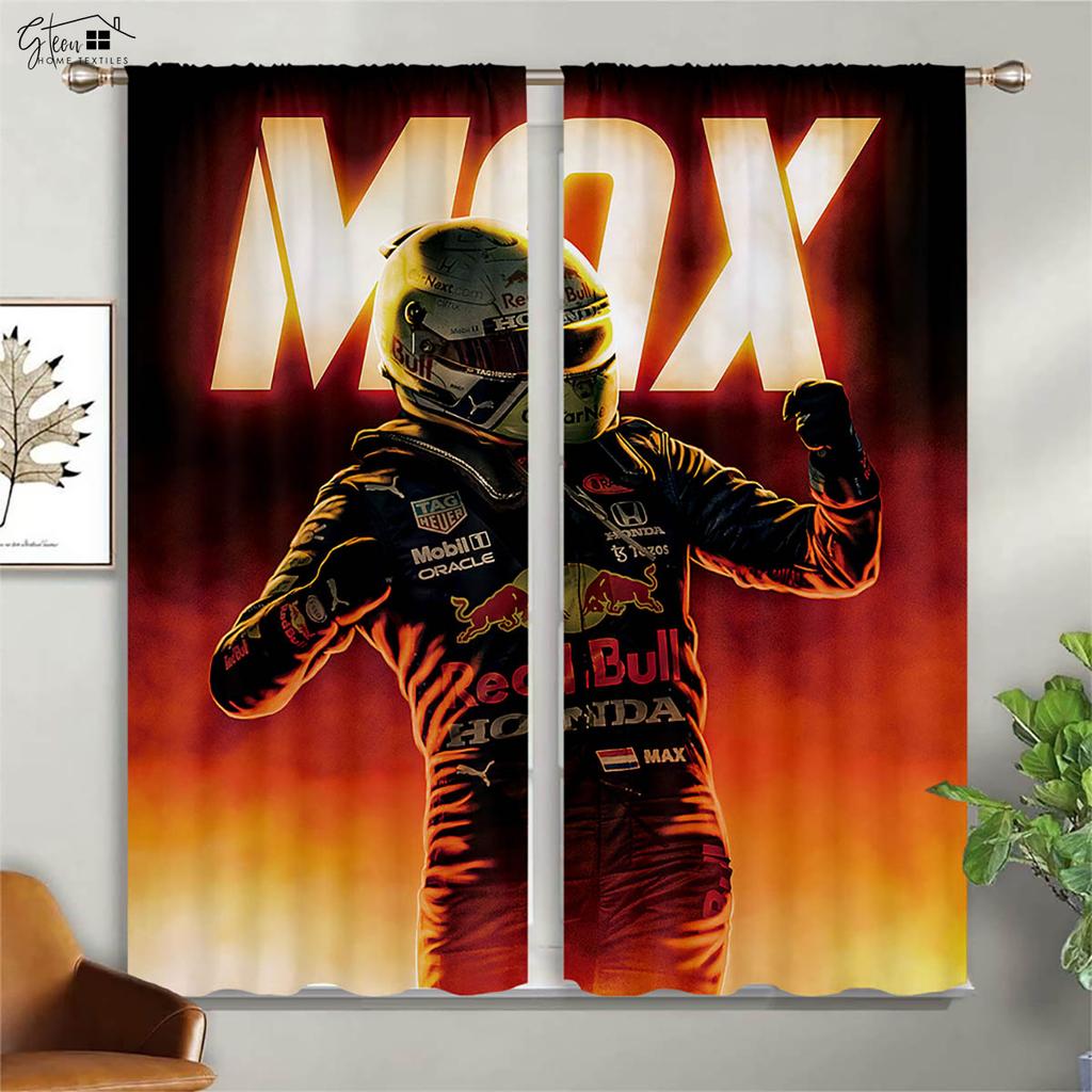 Cool Motocykl 3D Tištěné Závěsy Retro Motocykl Industriální Styl Ložnice Obývací Pokoj Kapsa na Tyč Dekorační Závěsy 2 Kusy