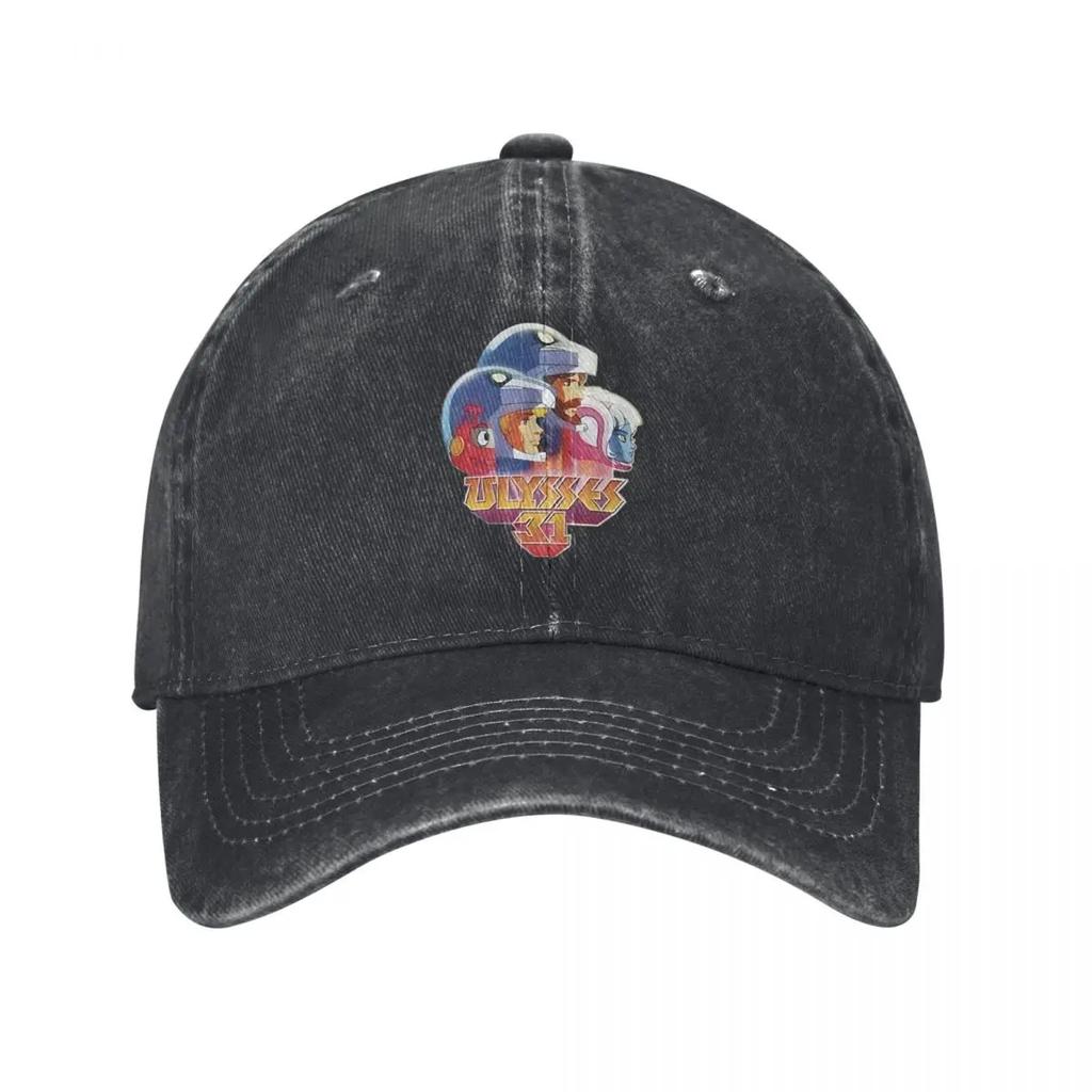 New Ulysses 31 Print 80s Cartoon Demin Trucker Hat Breathable Design Women Hat Baseball Cap Men