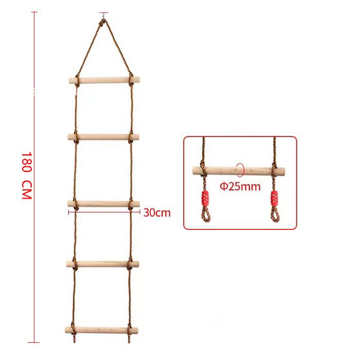 Toys For Children Kids Rock Climbing Wall Holds Games Wood Wall Climbing Ninja Tree Rock Climbing Training Outdoor Playground