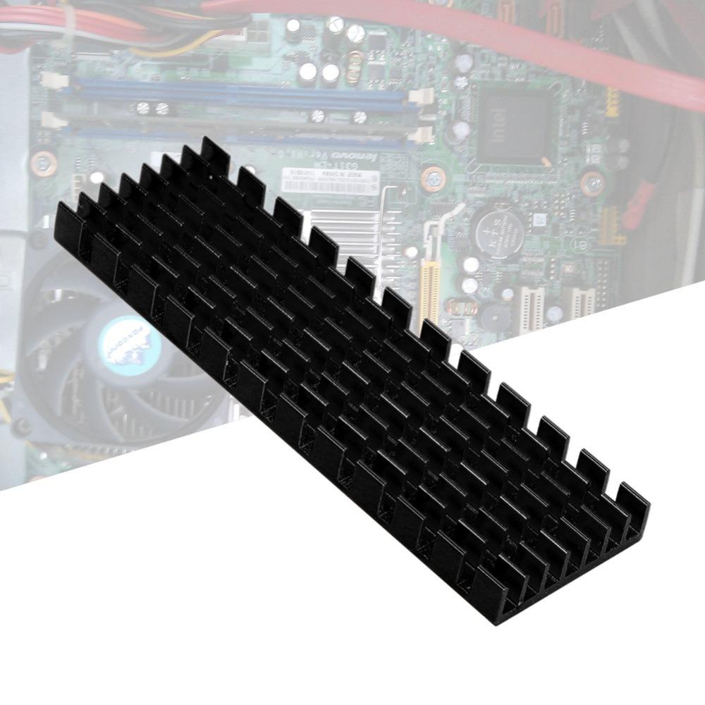 70x22x6mm M.2 SSD Heatsink Lightweight PCIE Heat Sink NVME SSD Heatsink  Desktop Computers чёрный