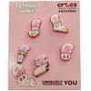 Crocs Esther Bunny Gibbitz Set Of 5 10015319