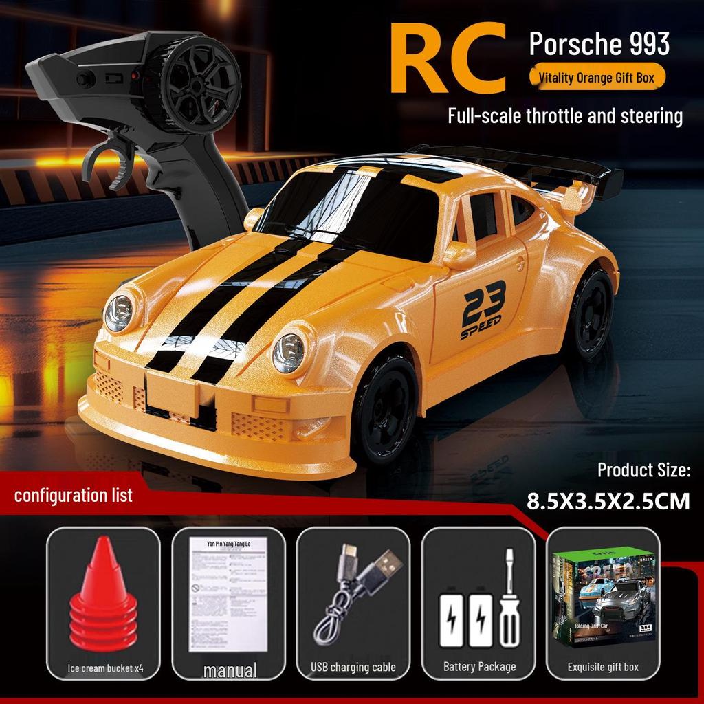 1/64 Scale 4WD Mini Drift RC Car – Entry-Level Racing Toy