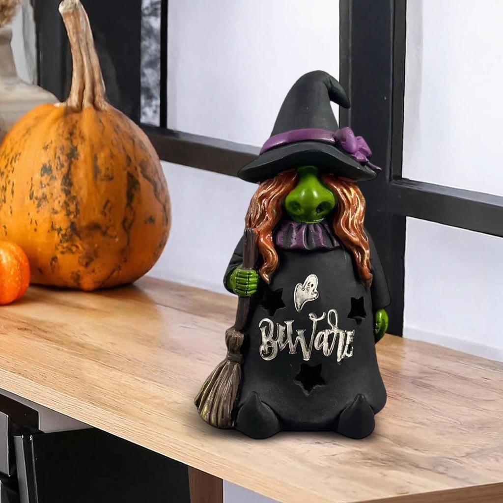 Halloween Dekoration Harz Ornament Kürbis Ornament Ornament Hexe Ornament Heimdekoration