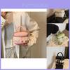 Trendy 2024 Spring Summer Lace Trim Small Handbag Elegant Minimalist Design