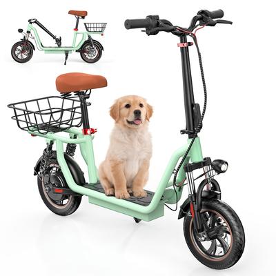 iScooter I12 No ABE Certificate Urban Commuting E-Scooter 500W Motor 36V7.5Ah Battery 12 Inch Road Tires Economical & Environmentally Friendly