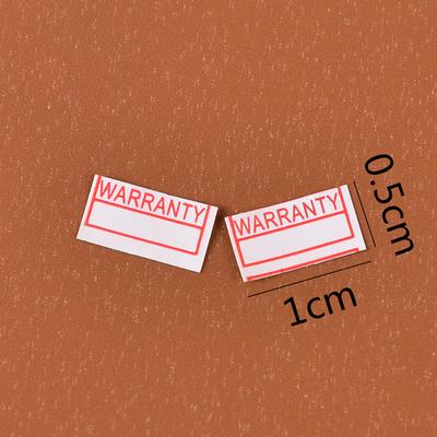 1000Pcs Warranty Damaged Protection Security Label Sticker Seal Fragile Label