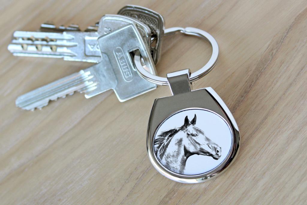 Zweibrücker – Keychain with a horse, keychain with a print | Art-Dog