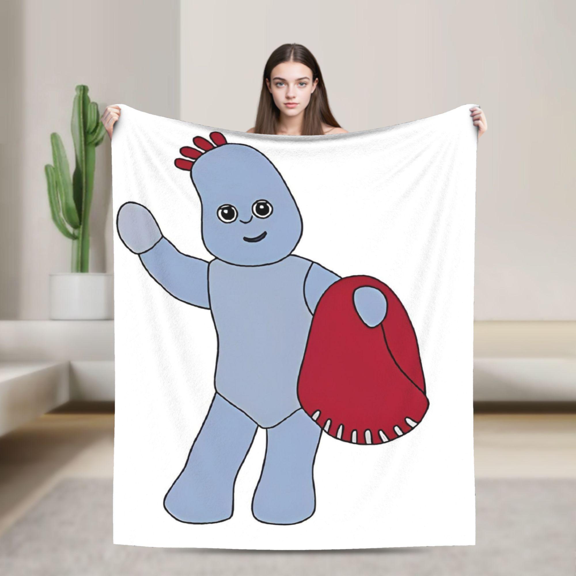 

Makka Pakka In the Night Garden Blanket Super Warm Plush Throw Blanket For Living Room Decorative Flannel Bedspread Bed Cover 75x90cm