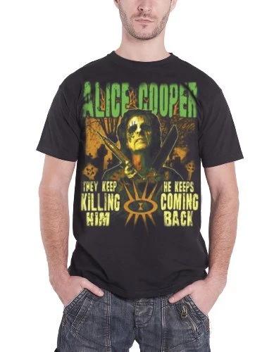 Alice Cooper Men s Graveyard T-Shirt, Black, X-Large 2XL