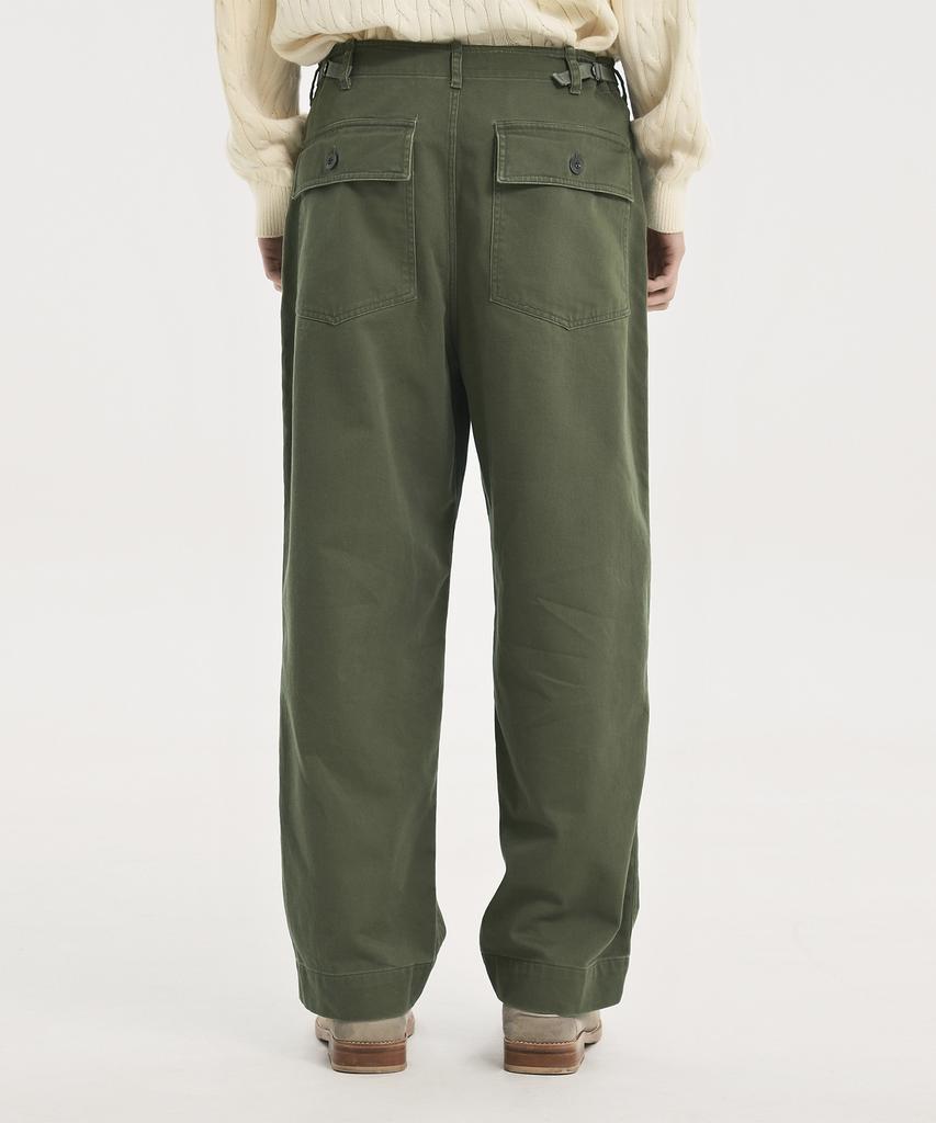 Beulaunyadeu 23Fw Fatigue Pants, Olive