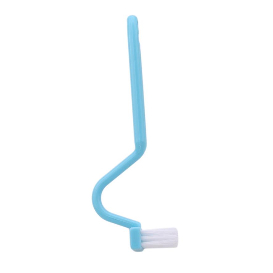 

Щетка для унитаза S-типа без тупиков, пластиковая щетка для чистки кухни, ванной комнаты синий