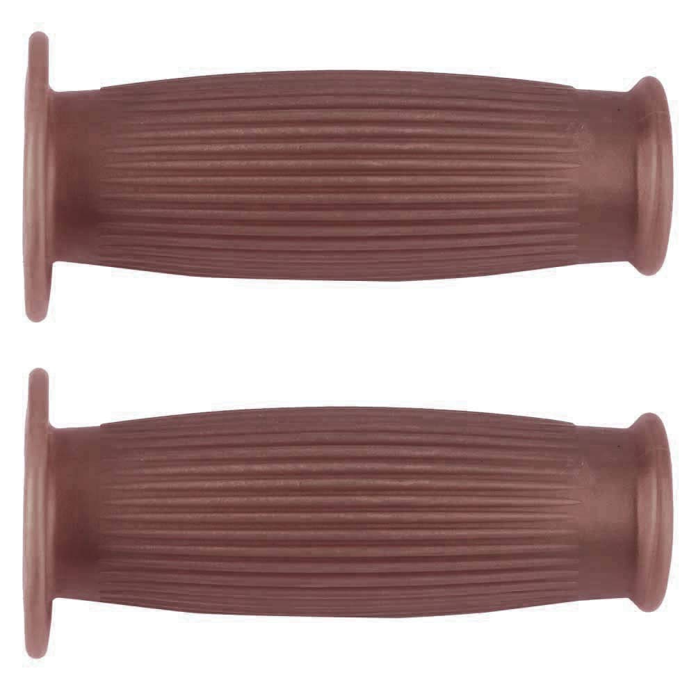 KIMISS 1 Pair 1in/25mm Universal Handlebar Grips, Left & Right Comfortable Motorcycle Vintage Style