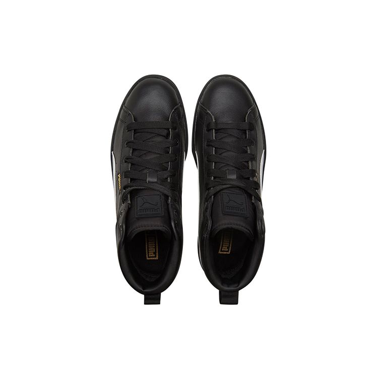 PUMA Mayze Mid Women Puma Black Puma White Mid Top Lifestyle Sneakers 381170-02