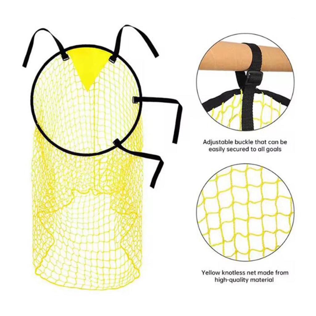 Football Target Net Foldable Football Training Net Easy To Attach and Detach Soccer Goal for Soccer Training Practice