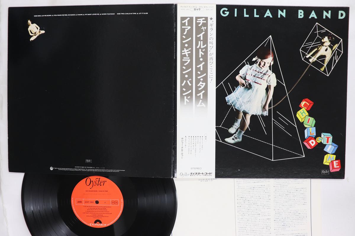 Виниловая пластинка IAN GILLAN BAND Child In Time MWF1005 OYSTER 1976 Япония Obi Рок Б/у