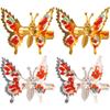 Move The Butterfly Spring Hair Clip Little Girl Super Girl Broken Duckbill Clip Hair Accessories