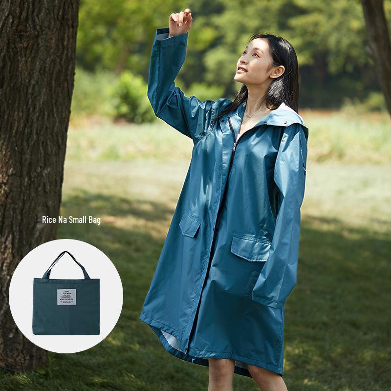 Japanese Style Lightweight Breathable Stormproof Raincoat Poncho for Export to Japan and Korea