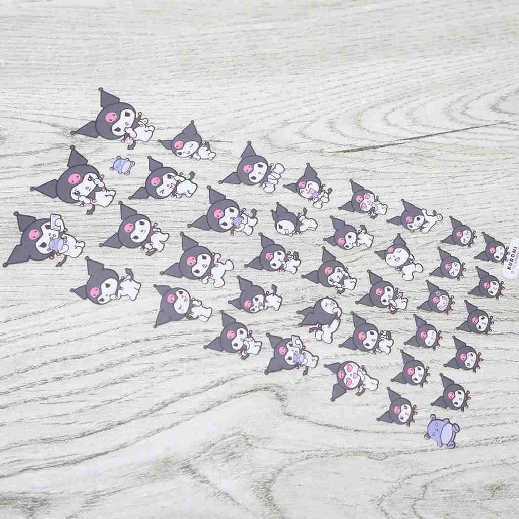 Kuromi Naklejki 4 Rozmiary 4 ROZMIARY NAKLEJEK Sanrio [Arkusz Naklejek]