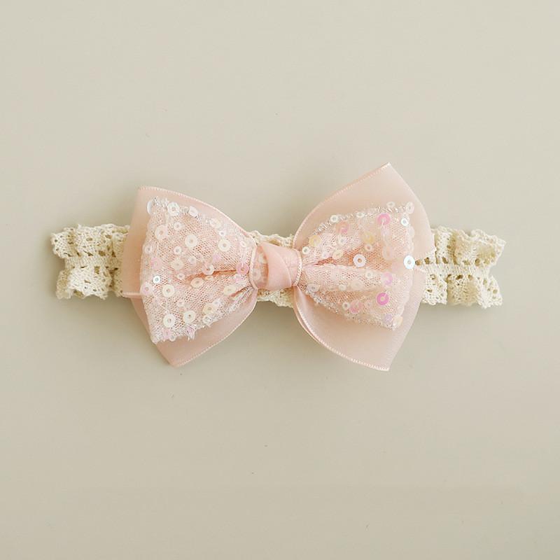 Baby Headbands Elastic Girl Hair Bands Newborn Infant Accessories Photography Props Headwear Princess Lace Florwers Bowknot  Fit for 0-24 Months