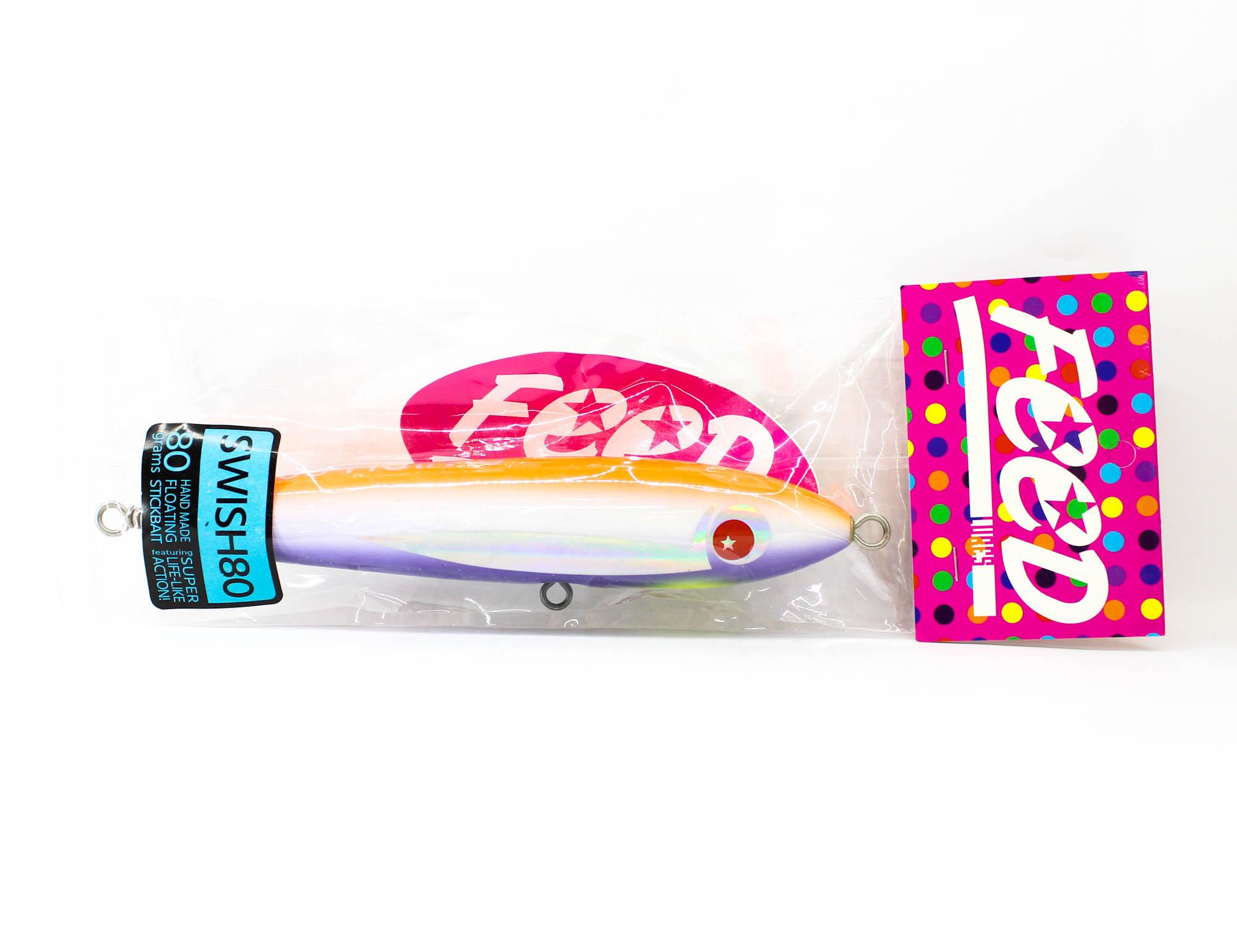 

Feed Swish 80 Hand Made Wood Floating Lure 80 grams 201 (4201)