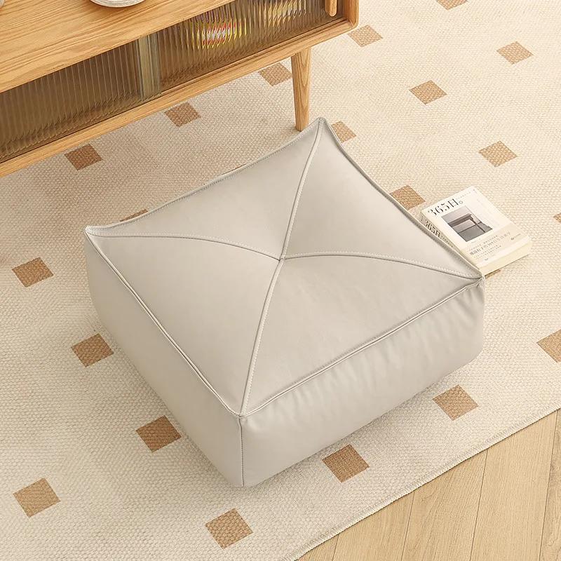 40x40x15cm Floor Cushions Thick Small Sitting Pier Square/Round Pouf Lazy Cushion Home Sofa Bay Window Decor Lattiatyynyt