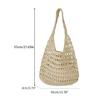 Women Straw Bag Hollow Tote Bag Shoulder Bag Fashion Shopping Bags Handbag