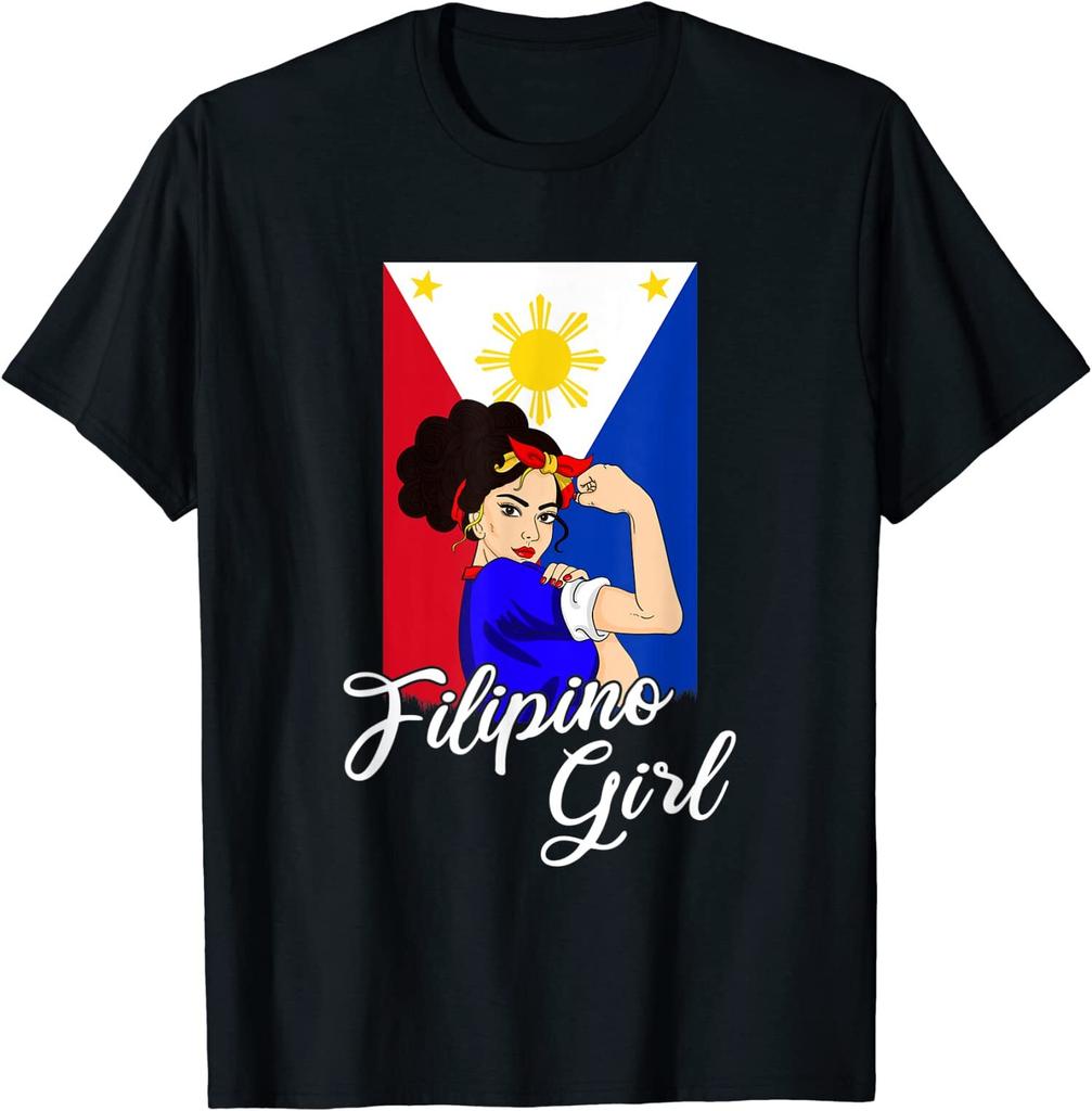 New Limited Filipino Girl Funny Filipino Great Gift Idea Tee T-Shirt Size S-3Xl