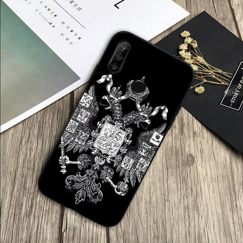 

Russian Empire Coat of Arms For Huawei Nova 8i 11i 12i 12s 9 10 SE Y60 Y70 Y90 Y72 Y73 Y61 Y91 P60 Pro P30 P40 Lite Case Huawei Nova 10