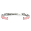 Baizihuahu This Too Shall Pass Mantra Cuff Bracelet, Adjustable Engraved Motivational Bangle Hidden Information Inspirational Encouragement